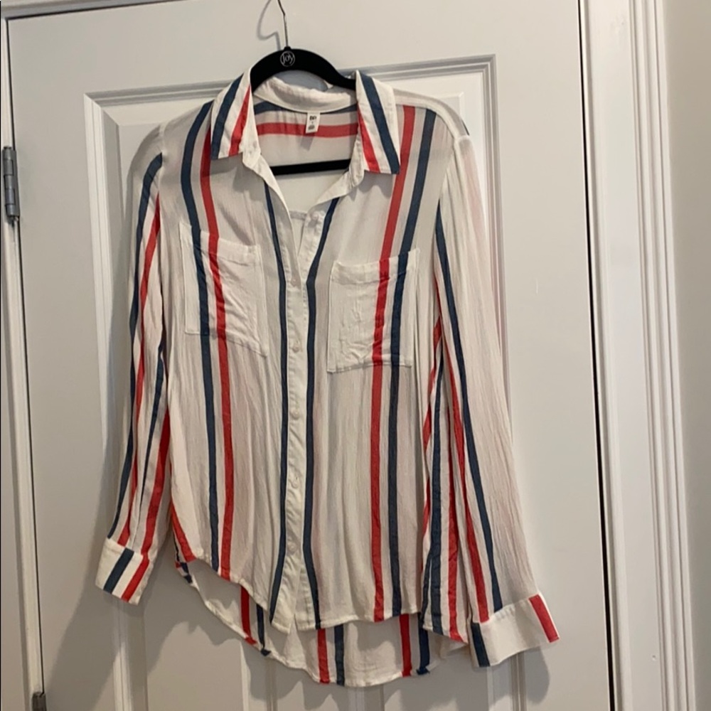 BP light weight button up
